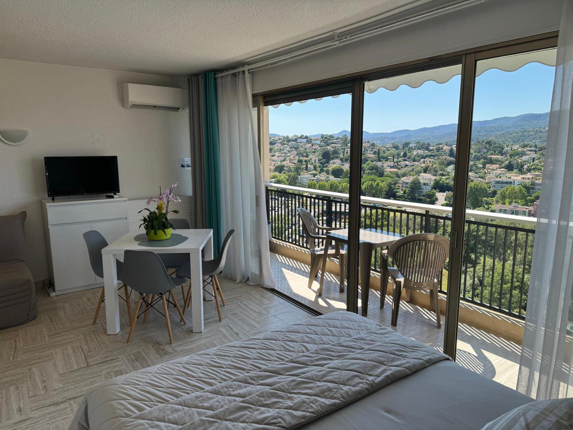 My Resid Appart Cannes Vue Marina Et Vue Montagne Mandelieu Kültér fotó