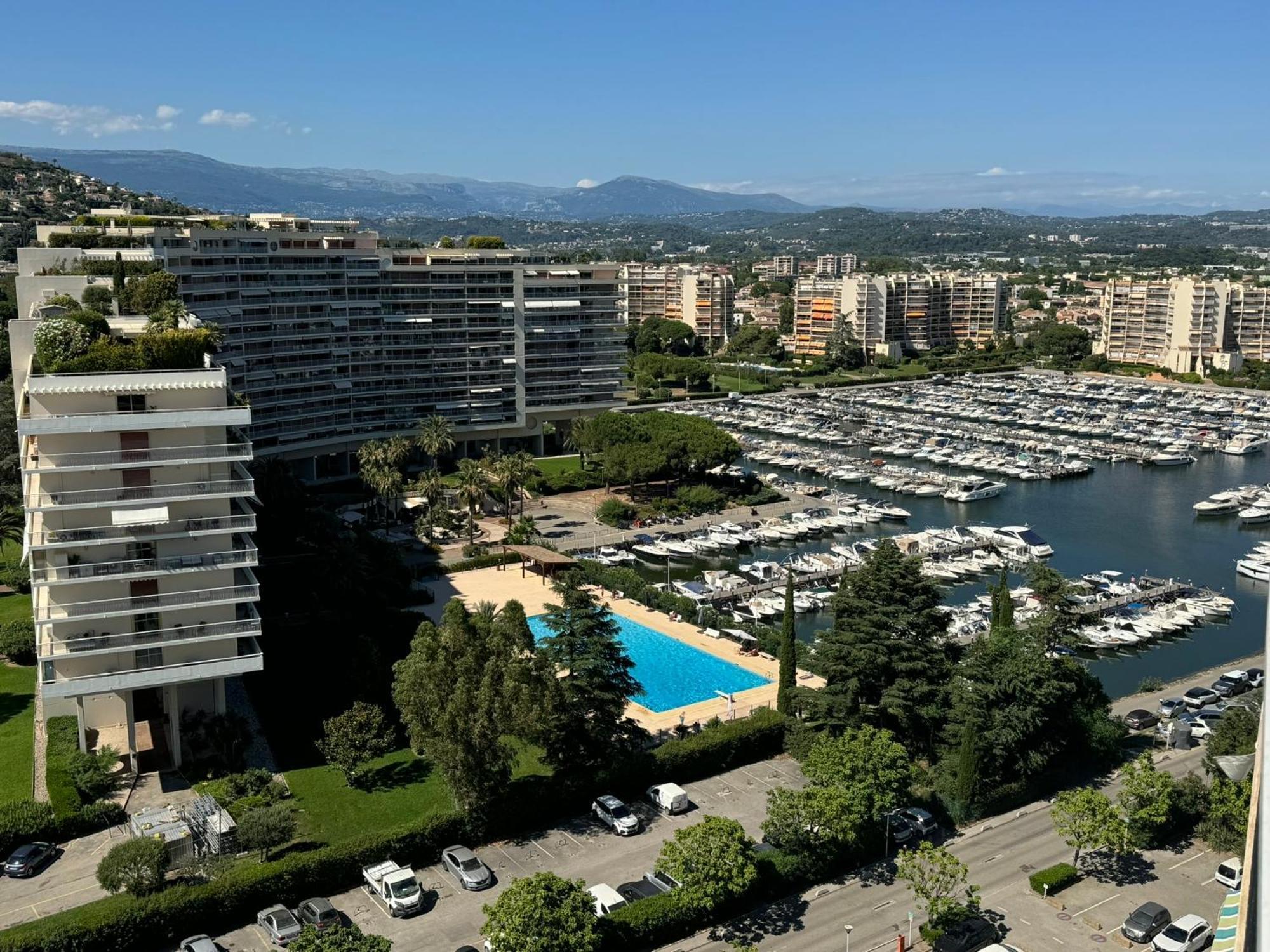 My Resid Appart Cannes Vue Marina Et Vue Montagne Mandelieu Kültér fotó
