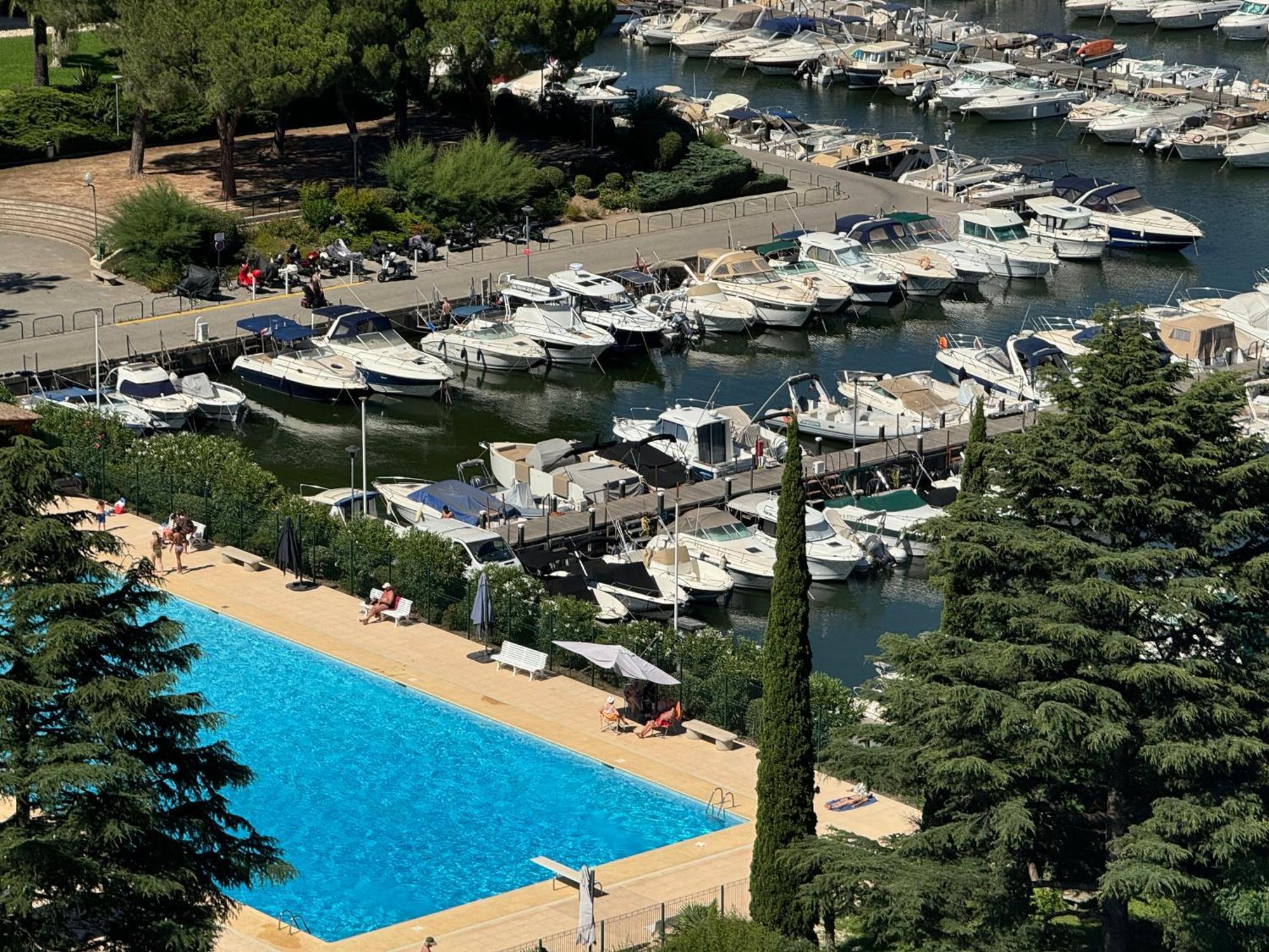 My Resid Appart Cannes Vue Marina Et Vue Montagne Mandelieu Kültér fotó